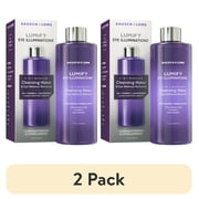 2 pack LUMIFY Eye Illuminations Micellar Cleansing Water and Eye Makeup Remover with Hyaluronic Acid, 5.4 fl oz