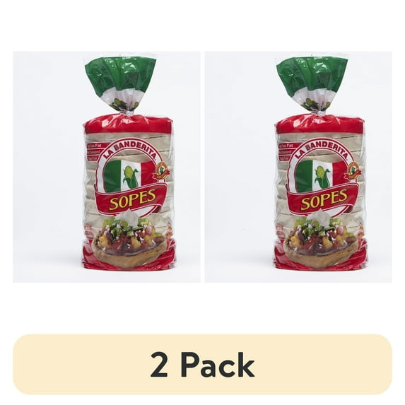 (2 pack) La Banderita Sopes, 21.9oz, 12 Count