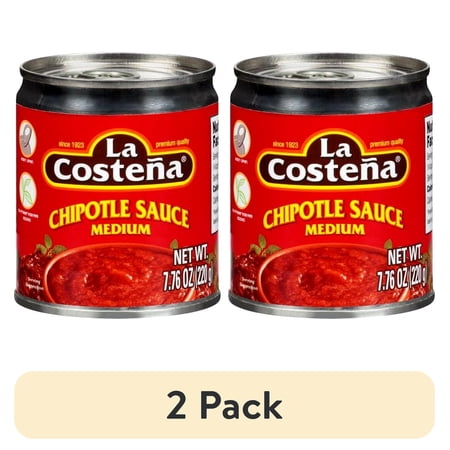 (2 pack) La Costeña Mexican Chile Chipotle Sauce, 7 oz