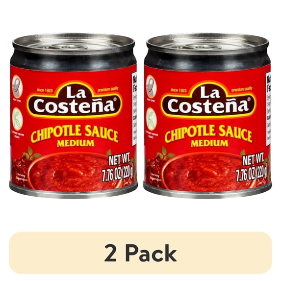 (2 pack) La Costeña Mexican Chile Chipotle Sauce, 7 oz