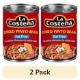 thumbnail image 1 of (2 pack) La Costeña Canned Fat Free Refried Pinto Beans, 20.4 oz, 1 of 5
