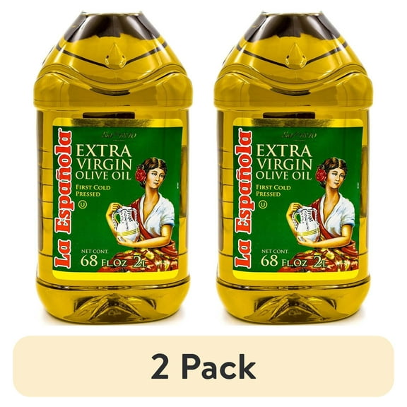 (2 pack) La Espanola Extra Virgin Olive Oil, 68 FL oz