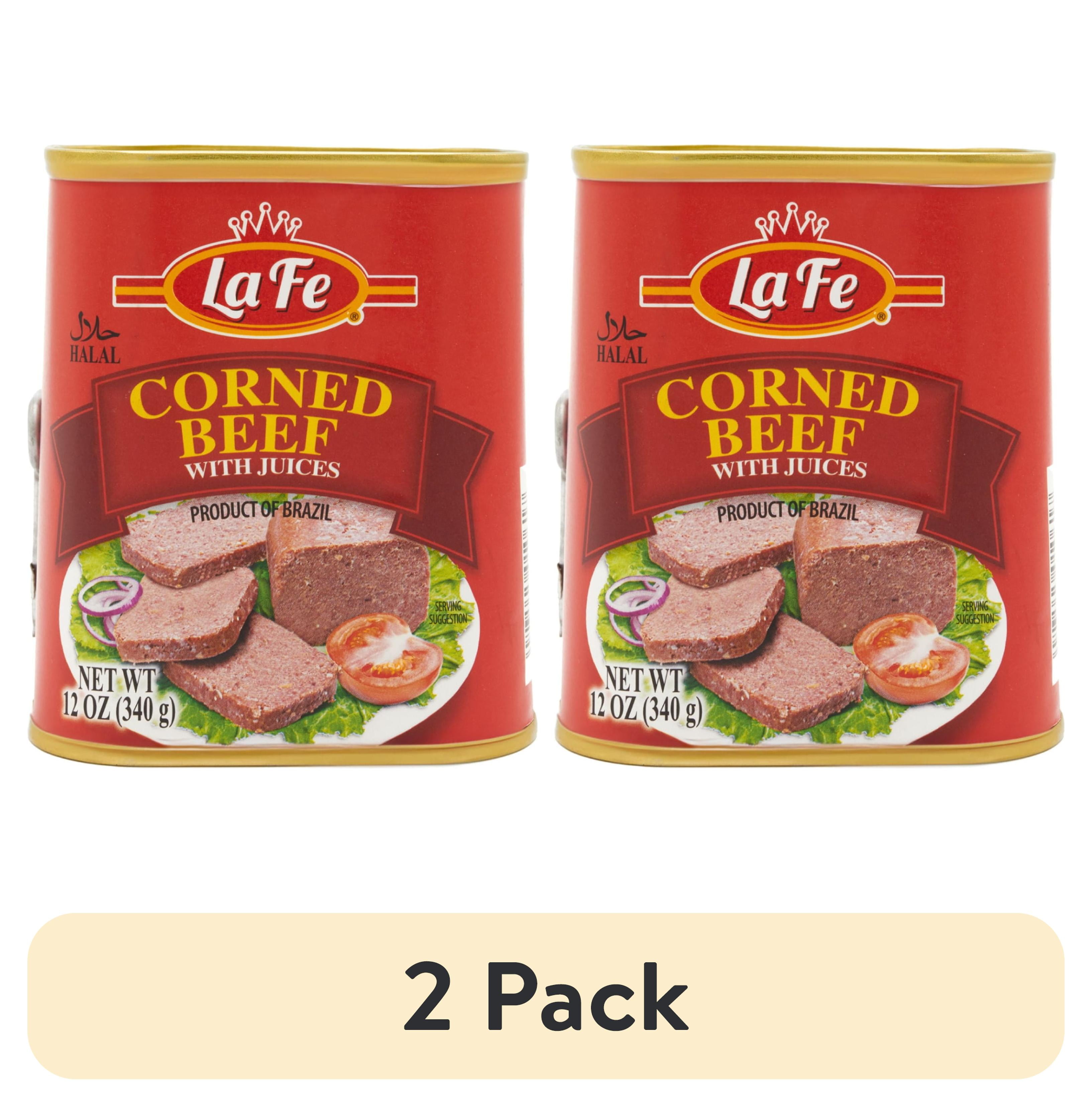 (2 pack) La Fe Corned Beef, 12 oz