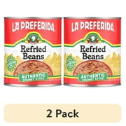 (2 pack) La Preferida Authentic Chunky Style Refried Beans, 30 oz, Can