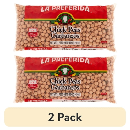 (2 pack) La Preferida Chick Peas, 16 Oz