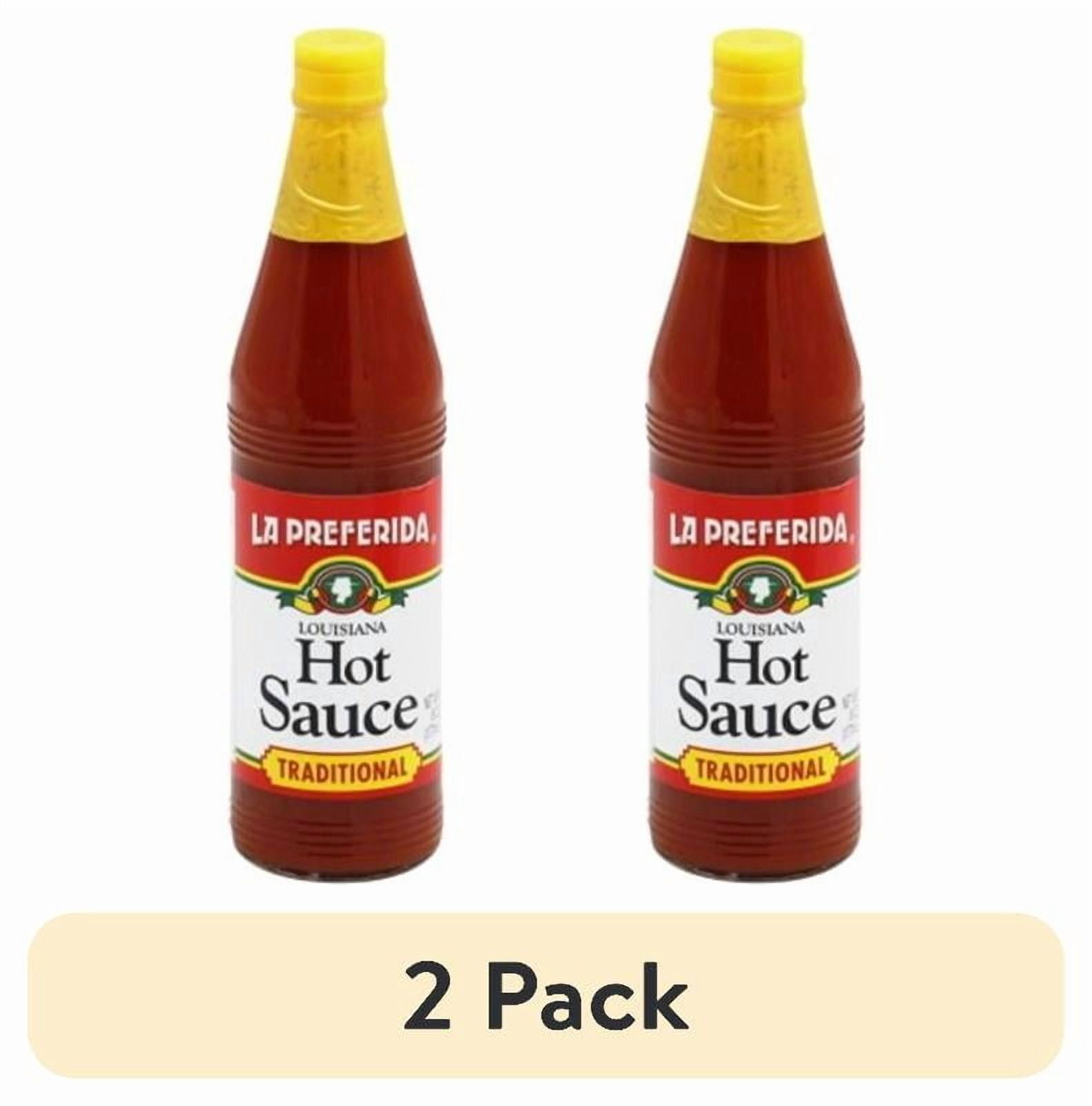 (2 pack) La Preferida Traditional Hot Sauce, 6 Oz