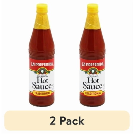 (2 pack) La Preferida Traditional Hot Sauce, 6 Oz