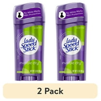 (2 pack) Lady Speed Stick Antiperspirant Deodorant Invisible Dry Powder Fresh, 2.30 oz