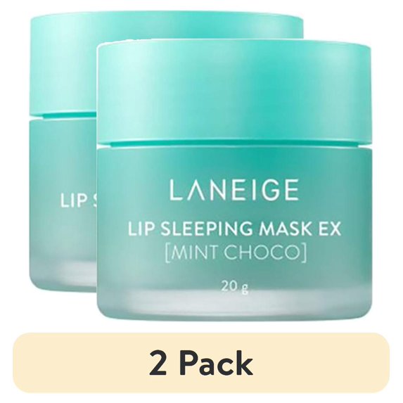 (2 pack) Laneige Lip Sleeping Mask, Mint Choco, 0.7 Oz