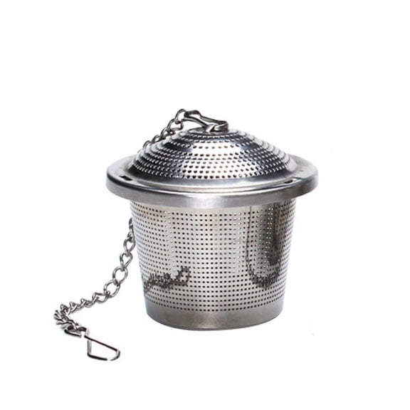 2 pack Large Tea Infuser for Loose Tea & Spice Infuser for Cooking, Extra Fine Mesh Tea Strainers, Stainless Steel Loose Leaf Tea Steeper