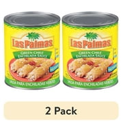 (2 pack) Las Palmas Mild Green Chile Enchilada Sauce, 28 oz