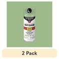 thumbnail image 1 of (2 pack) Laurel Green, Rust-Oleum Stops Rust Custom Sprays 5 in 1 Gloss Spray Paint-384753, 12 oz, 1 of 11
