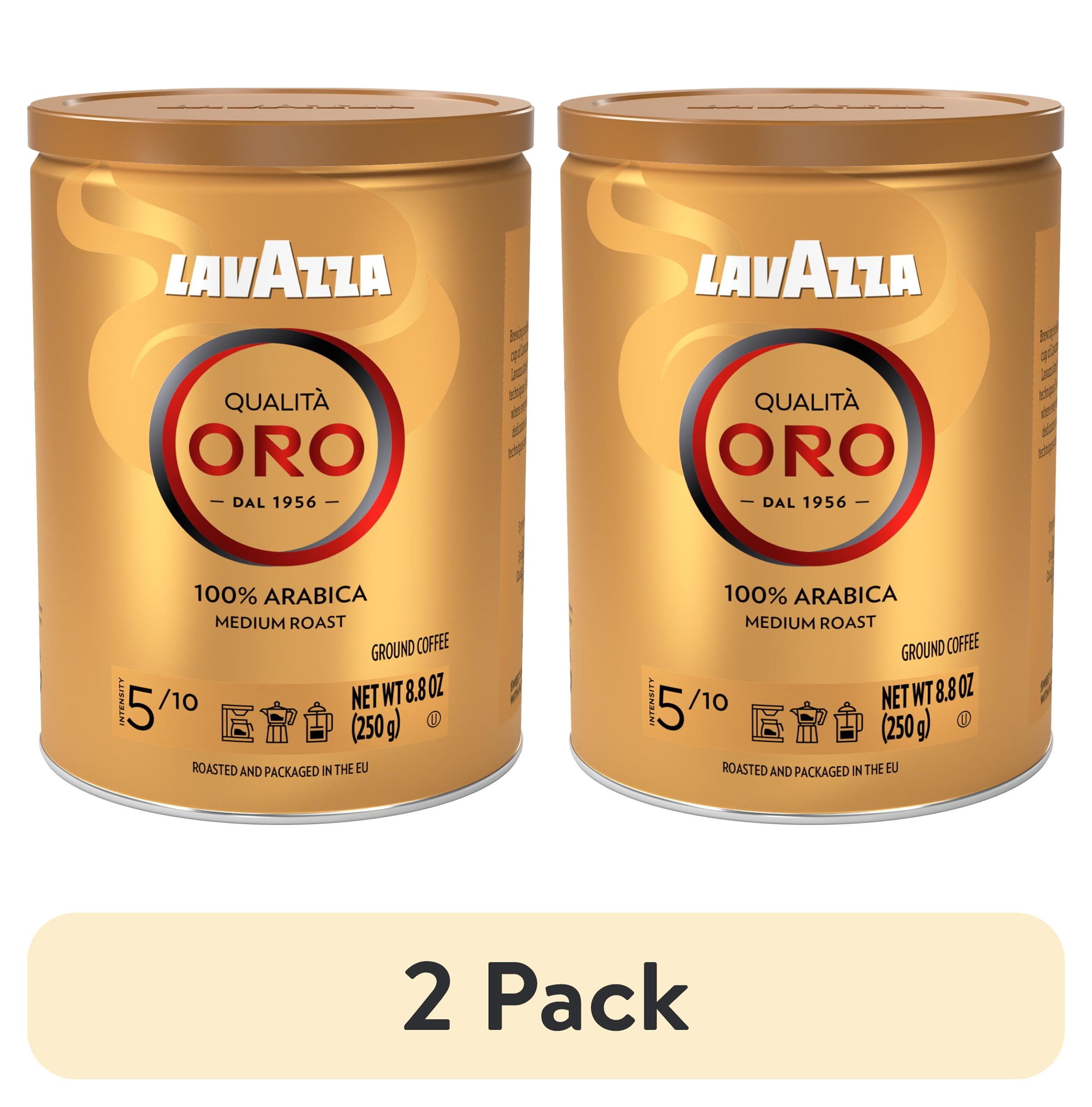 : Amazon.com p0n 4個セット 500g× Oro Qualità Lavazza Lavazza 100 Roast, Medium Coffee, Ground Oro Qualità コーヒー