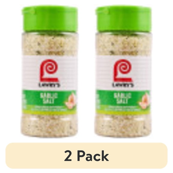 (2 pack) Lawry's Kosher Coarse Ground with Parsley Garlic Salt, 3.0 oz Bottle