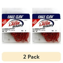 (2 pack) Lazer Sharp L2RUH-2 Octopus Long Shank Hook