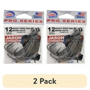 (2 pack) Lazer Sharp LPS098PG-5/0 Jason Christie Heavy Wire EWG Hook 12 Pack