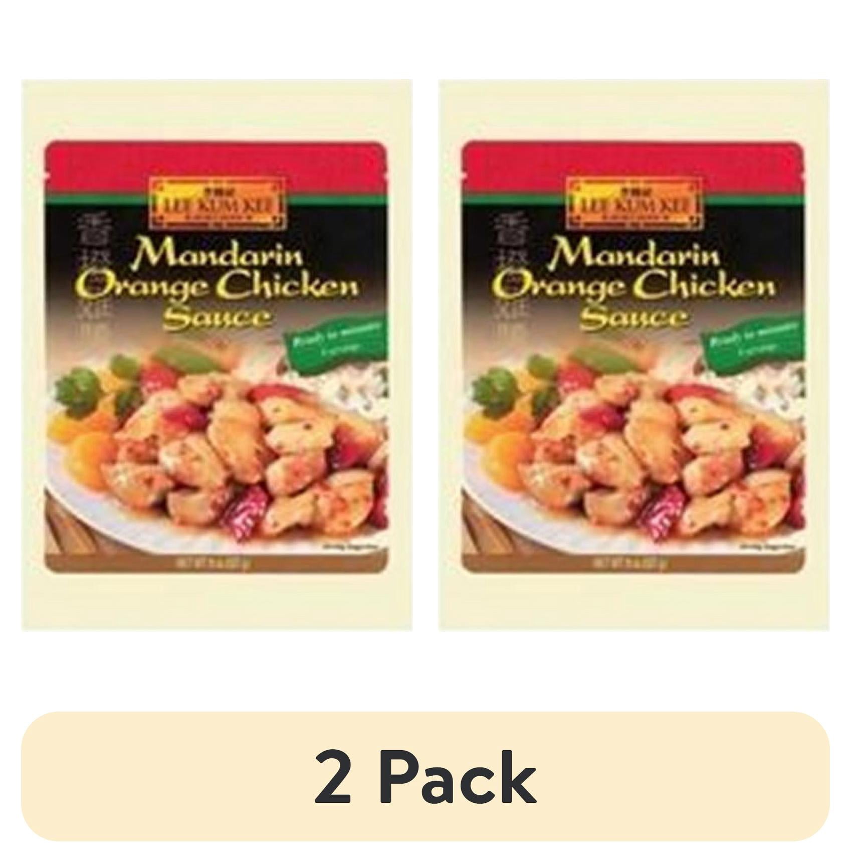 (2 pack) Lee Kum Kee Panda Brand Sauce for Orange Chicken, 8 oz Bottle (Sauce)