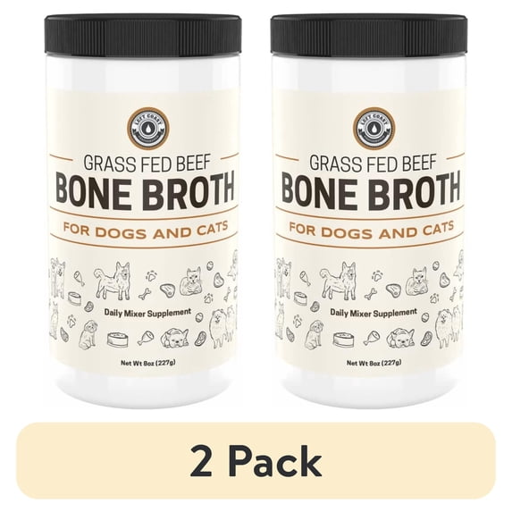 Performance Cats (2 pack) Left Coast Performance Beef Bone Broth Powder, Joint & Gut ...