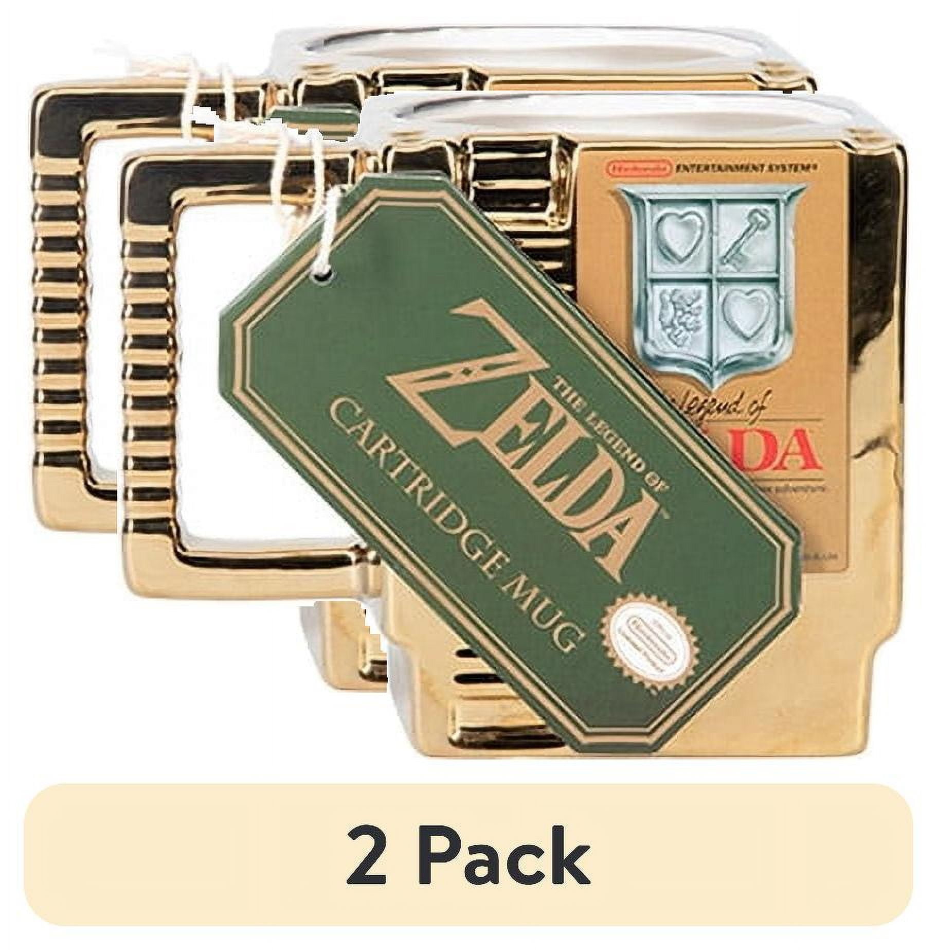 (2 pack) Legend of Zelda Cartridge Mug