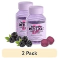 thumbnail image 1 of (2 pack) Lemme Debloat - Digestive & Gut Health Gummies with 2 Clinically Studied Probiotics & Prebiotic, Vegetarian, Gluten Free, Non GMO, BlackBerry Flavor, 60 Count, 1 of 6
