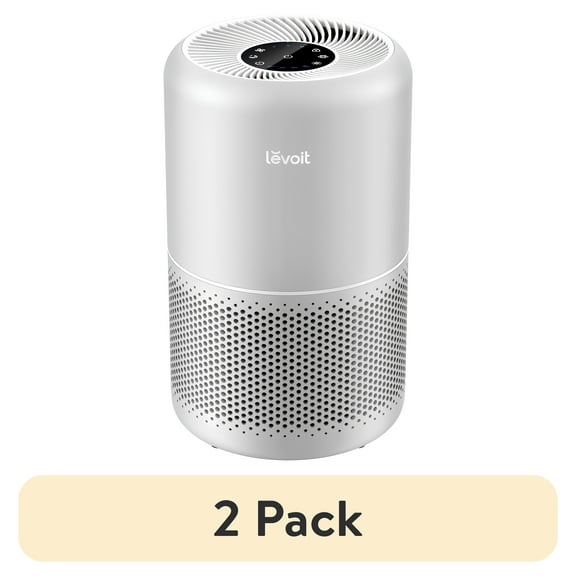 (2 pack) Levoit Air Purifier for Large Rooms Up to 1073 sq. ft., Core 300-RAC-P, Gray