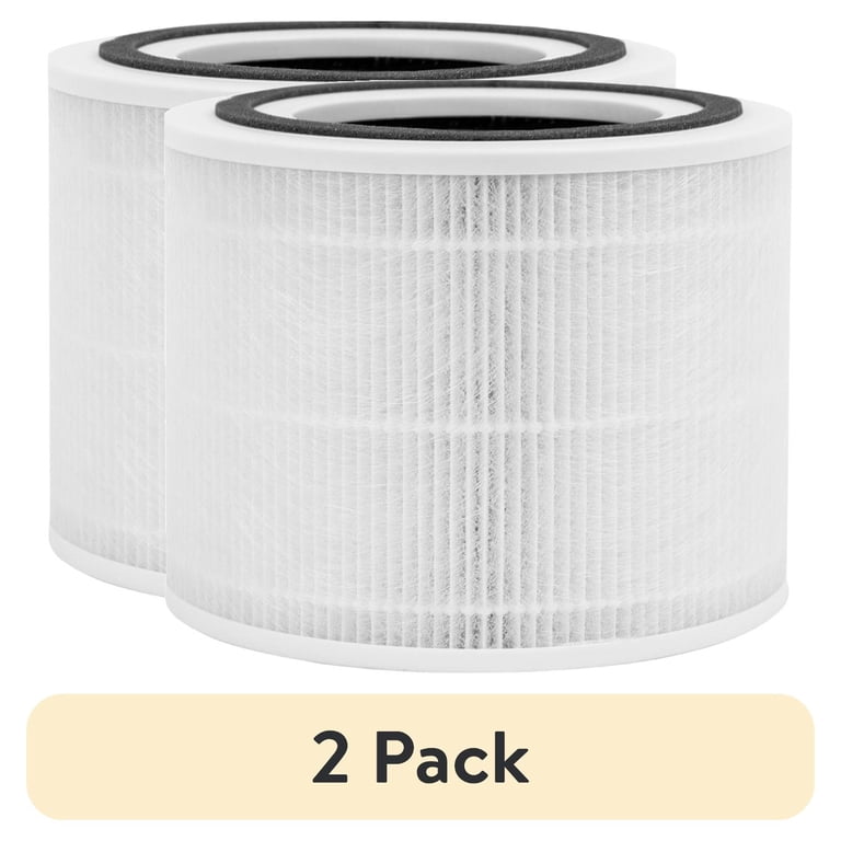 2 pack) Levoit Core 300-P-RF Air Purifier Replacement Air Filter