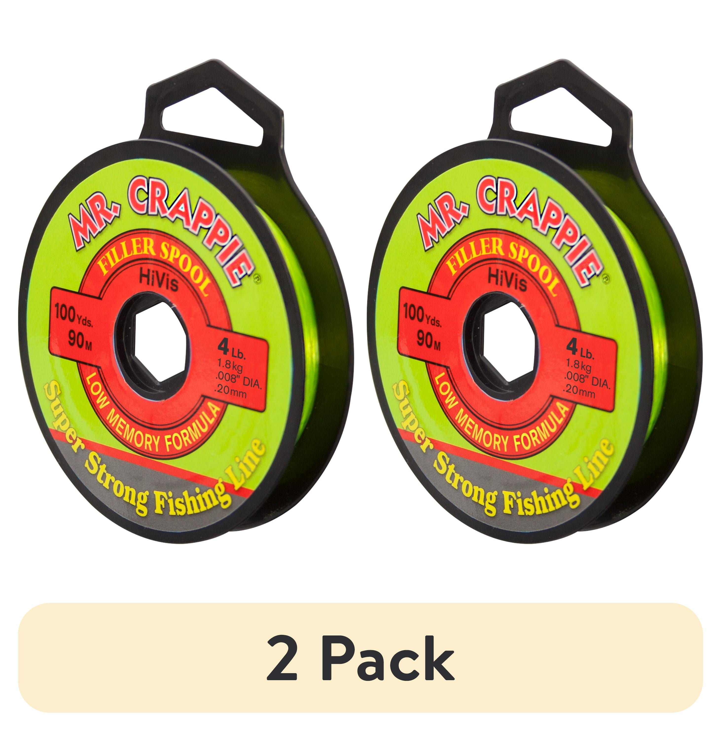 (2 pack) Lew's Mr. Crappie Speed Spin Fishing Line