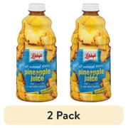 (2 pack) Libby's 100% Pineapple Juice, 64 fl oz