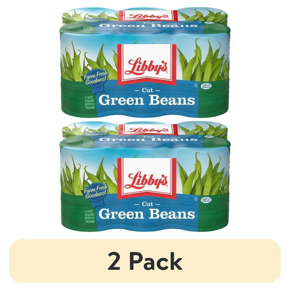 Libby's Cut Green Beans, 14.5 Oz, 6 Cans
