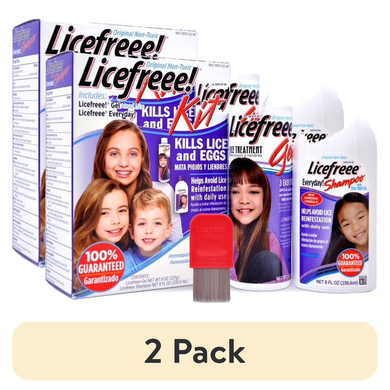 M∀LICE サプライセット 2 pack) Licefreee Kit - Walmart.com