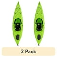 thumbnail image 1 of (2 pack) Lifetime Guster 10 Sit-Inside Kayak- Lime Green (90527), 1 of 32