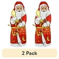 thumbnail image 1 of (2 pack) Lindt Santa Milk Chocolate Christmas Candy, 4.4 oz., 1 of 12
