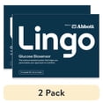 thumbnail image 1 of (2 pack) Lingo Continuous Glucose Monitor (CGM) & App. Made by Abbott. Know the Impact of What You Eat. 1 Lingo Biosensor Lasts Up To 14 Days* Works with IOS and Android. US Only., 1 of 18
