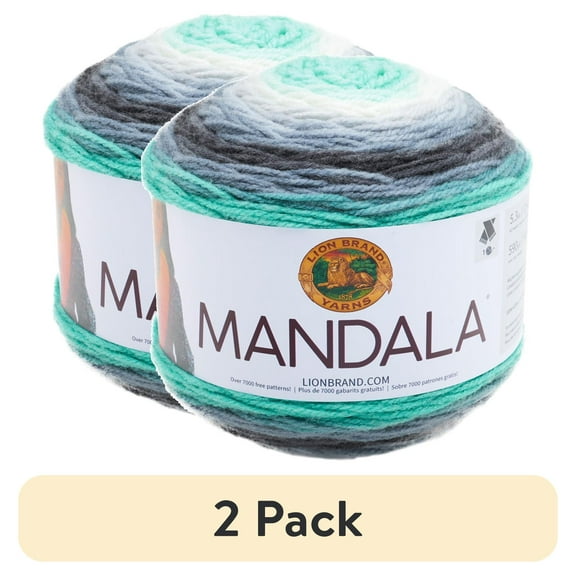 Lion Brand Mandala Light Acrylic Genie Yarn, 590 yd