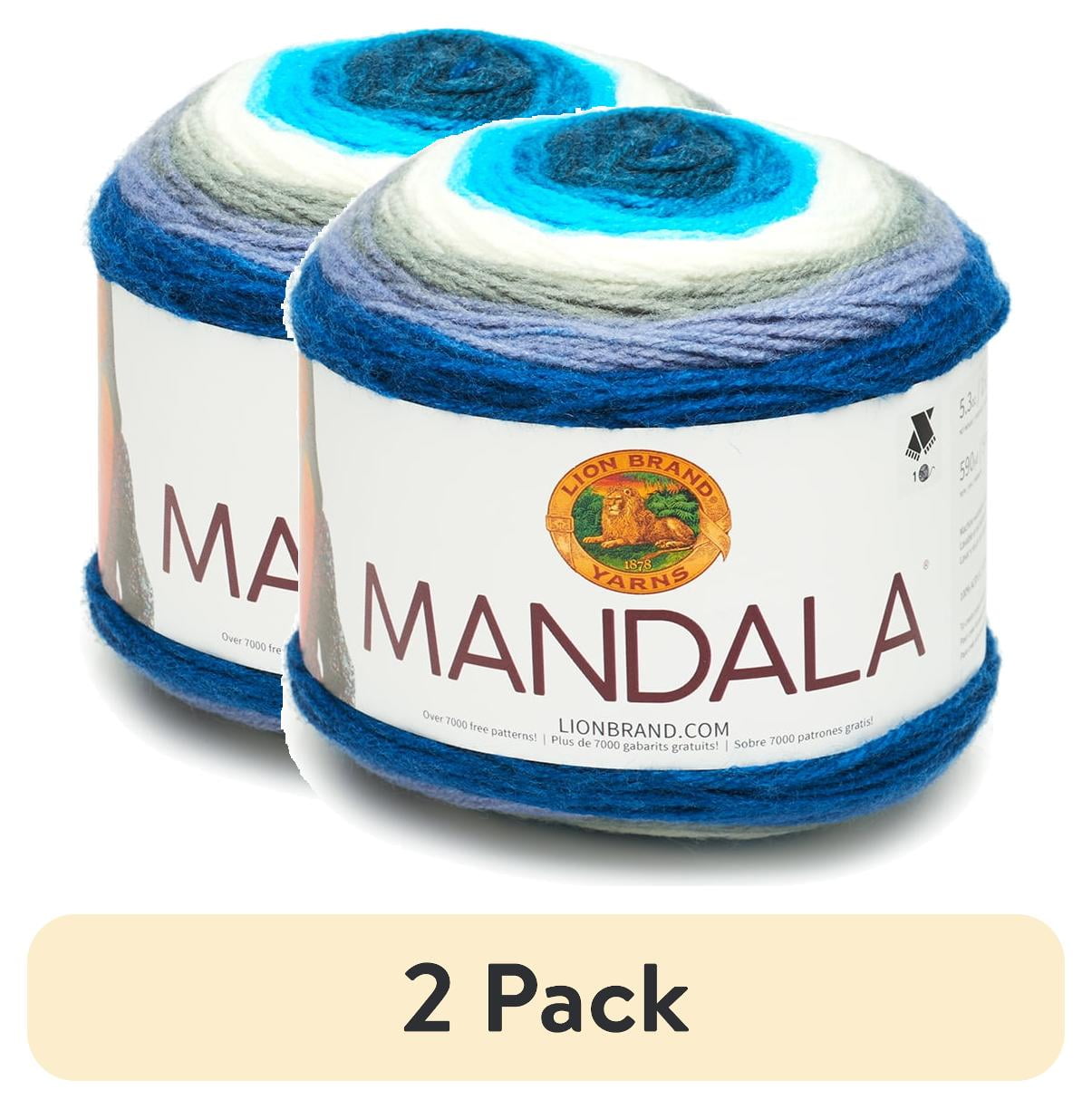 Lion Brand Yarn Company 122-110 - Gomitolo di filato spesso e rapido, colore: blu navy, una matassa