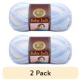 thumbnail image 1 of (2 pack) Lion Brand Yarn Babysoft Pastel Print 920-218 Baby Yarn, 1 of 3