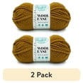 thumbnail image 1 of (2 pack) Lion Brand Yarn Wool-Ease Thick & Quick Flax Super Bulky Acrylic Wool Blend Yarn, 1 of 10