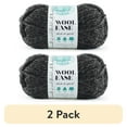 thumbnail image 1 of (2 pack) Lion Brand Yarn Wool-Ease Thick and Quick Charcoal Super Bulky Acrylic Wool Blend Yarn, 1 of 9