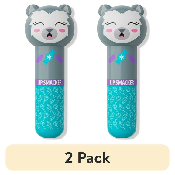 (2 pack) Lip Smacker Halloween Sweet Candy Lippy Pal - Fox Blueberry Gum