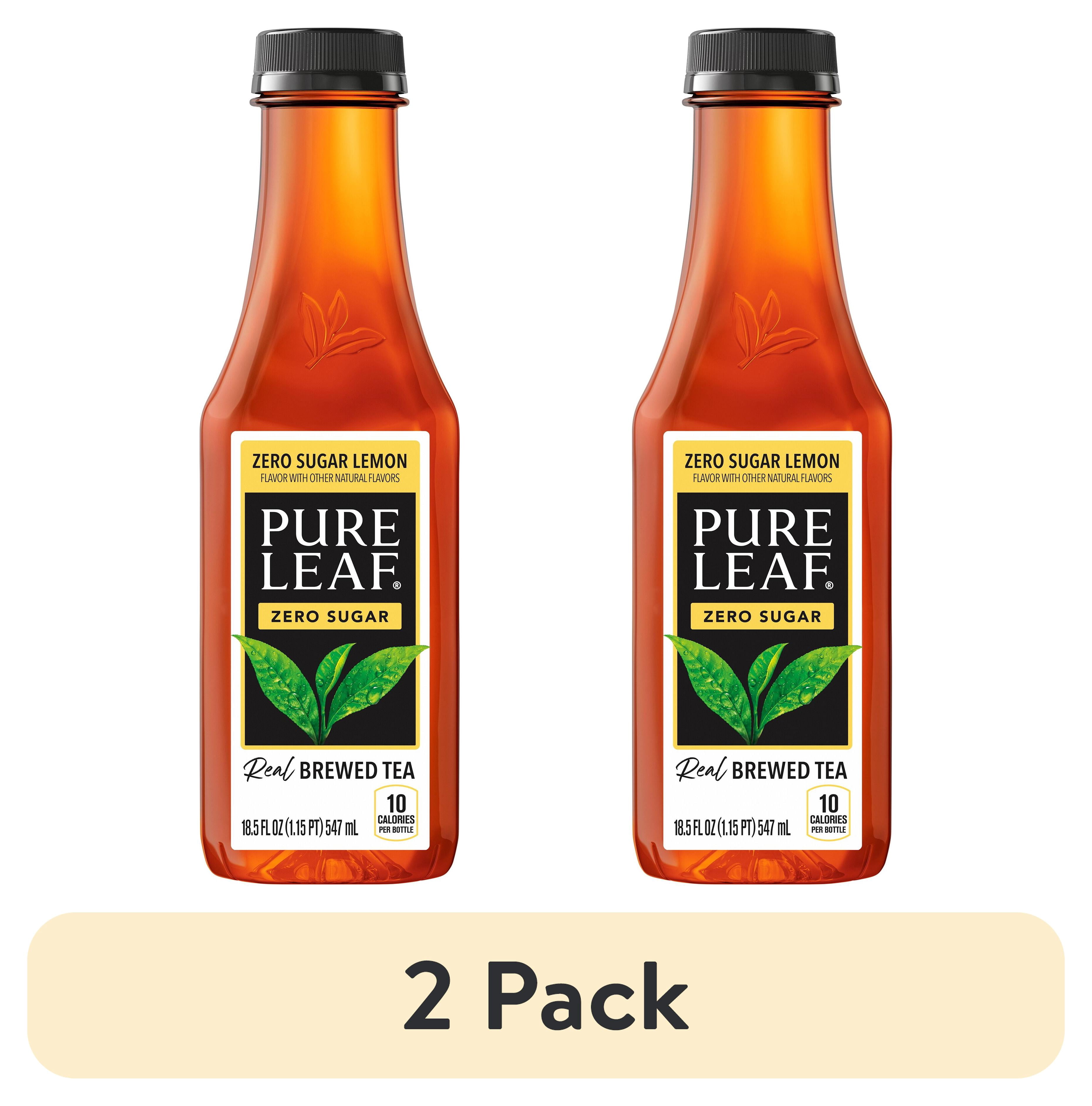 (2 pack) Pure Leaf Diet Lemon Real Brewed Iced Tea 18.5 oz Bottle