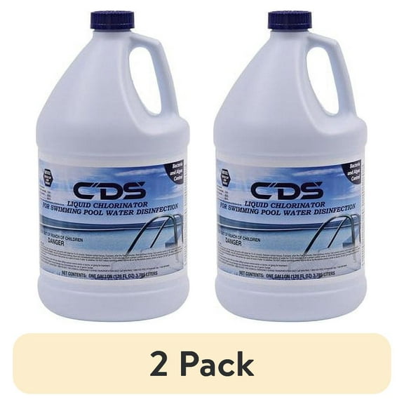 (2 pack) Liquid Chlorine Chlorinator Pool Shock