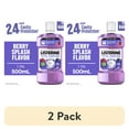 thumbnail image 1 of (2 pack) Listerine Total Care Kids Anticavity Alcohol-Free Mouthwash, Berry Splash, 500 mL, 1 of 13