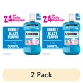thumbnail image 1 of (2 pack) Listerine Total Care Kids Anticavity Alcohol-Free Mouthwash, Bubble Blast, 500 mL, 1 of 13