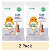 (2 pack) Little Bellies Organic Berry Yogurt Pick-me Sticks 0.56 oz