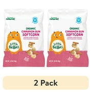 2 pack Little Bellies Organic Cinnamon Bun Softcorn 1.25 oz