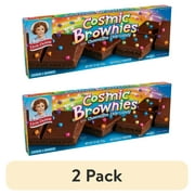 (2 pack) Little Debbie Cosmic Brownies, 13 oz