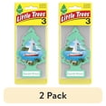 thumbnail image 1 of (2 pack) Little Trees Air Freshener Bayside Breeze Fragrance 3-Pack, 1 of 11