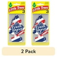 thumbnail image 1 of (2 pack) Little Trees Air Freshener Fresh Shave Fragrance 3-Pack, 1 of 11