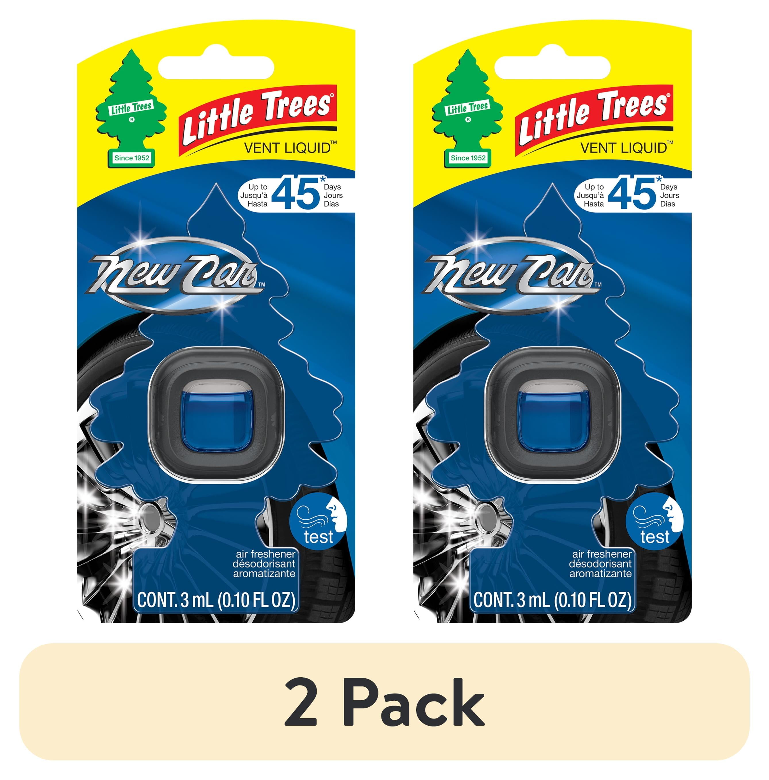 (2 pack) Little Trees Air Freshener Vent Clip New Car Fragrance