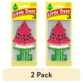 thumbnail image 1 of (2 pack) Little Trees Air Freshener Watermelon Fragrance 3-Pack, 1 of 10